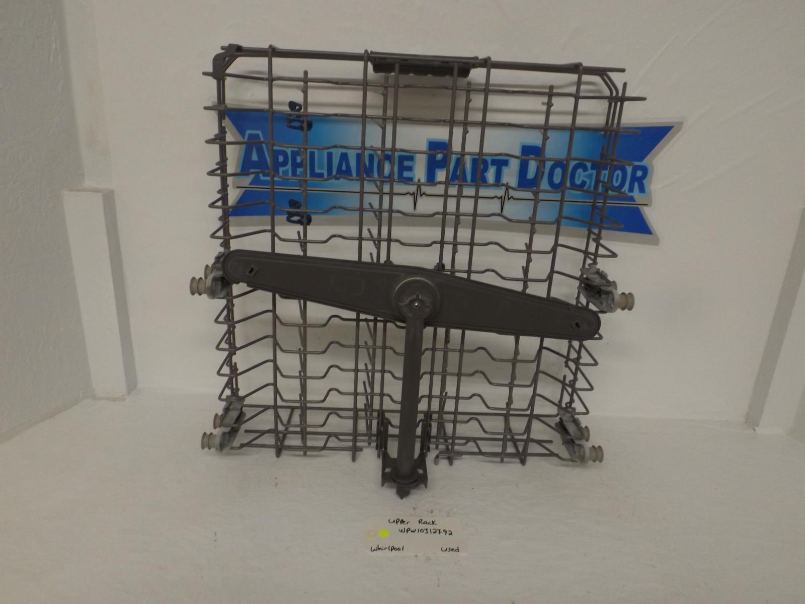 Whirlpool Dishwasher WPW10312792 Upper Rack Used Whirlpool Dishwasher WPW10312792 Upper Rack Used